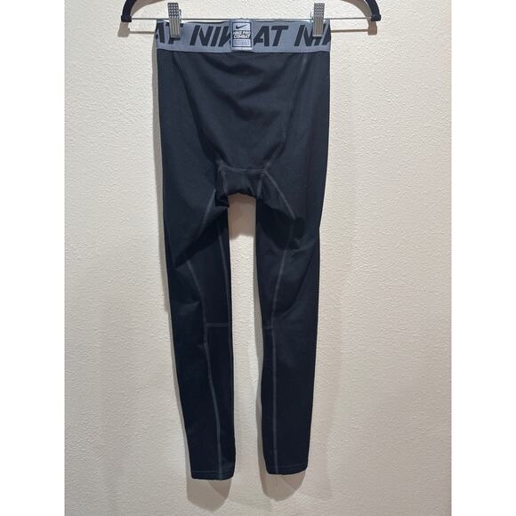 Nike Pro Combat Compression Leggings Mens size small black - Picture 2 of 5